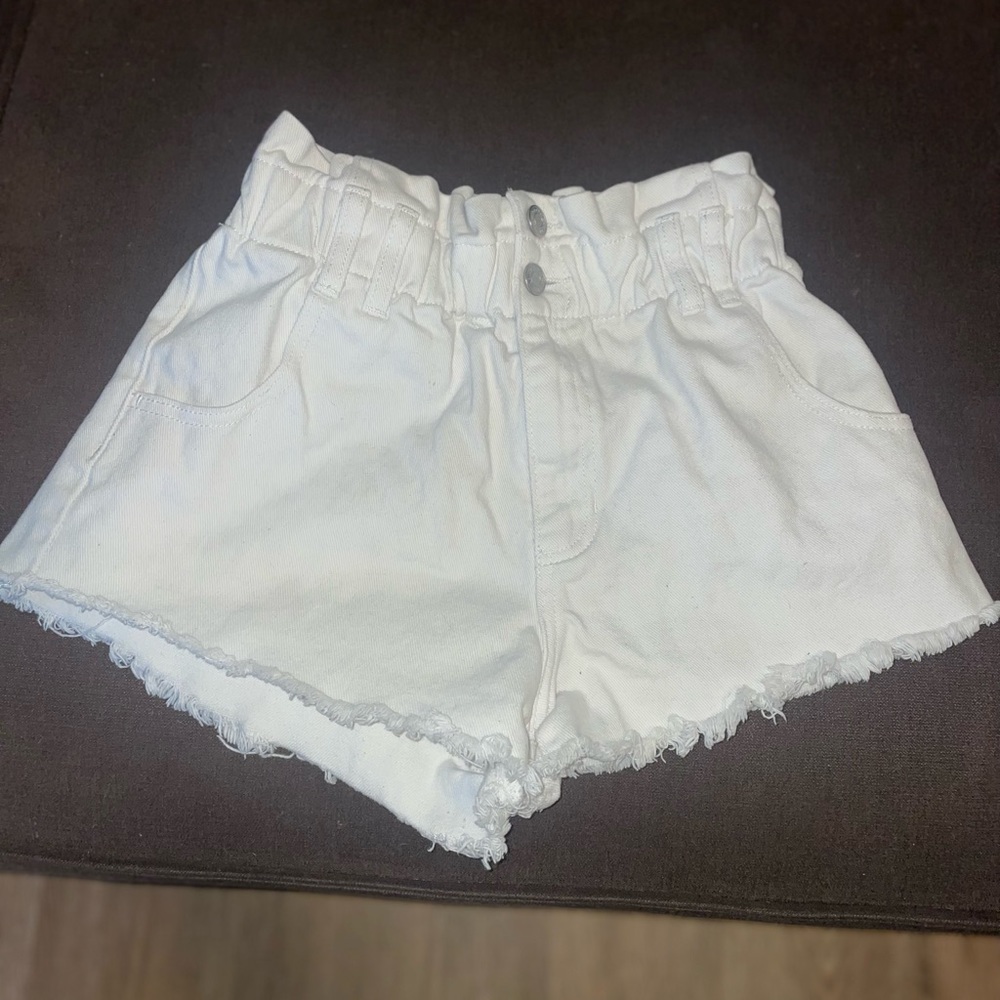 White shorts